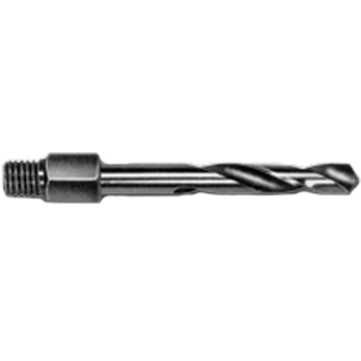 Threaded Shank Drill Bit Adapter, #10, High Speed Steel, 1-1/8" Flute