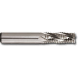 Weldon Shank Rip-R End Mill, 15/32" Dia., 4 Flutes, High Speed Cobalt