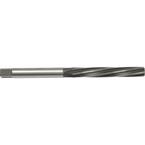 Hand Reamer, #6.5, Spiral Flute, High Speed Steel, Straight Shank