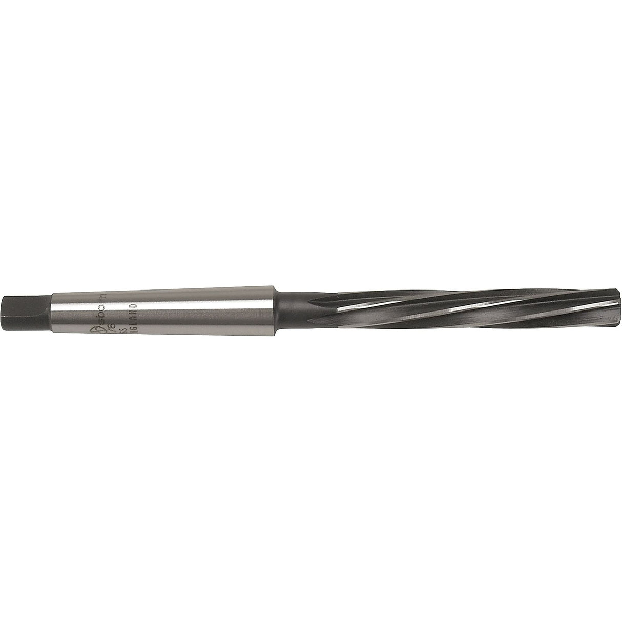 Chucking Reamer, Straight Flute, High Speed Steel, Straight Shank