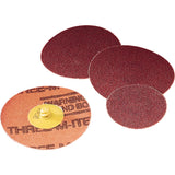361F Discs - Roloc™ TSM, 2" Dia., P100 Grit, Aluminum Oxide