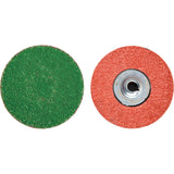 Speed-Lok Zirc Plus R801 Cloth Discs, 3" Dia., 40 Grit, Zirconia Alumina