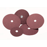Metal F240 Fibre Discs, Aluminum Oxide, 50, 4-1/2" Dia x 7/8" Arbor