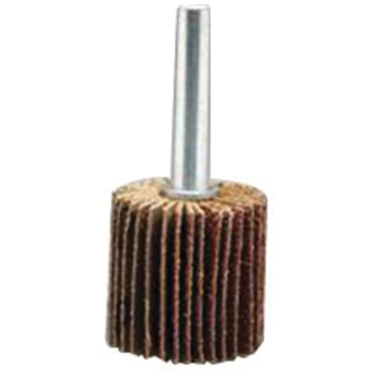 Grind-O-Flex™ Mini Mounted Flap Wheel, Aluminum Oxide, 120 Grit, 1" x 1" x 1/4"