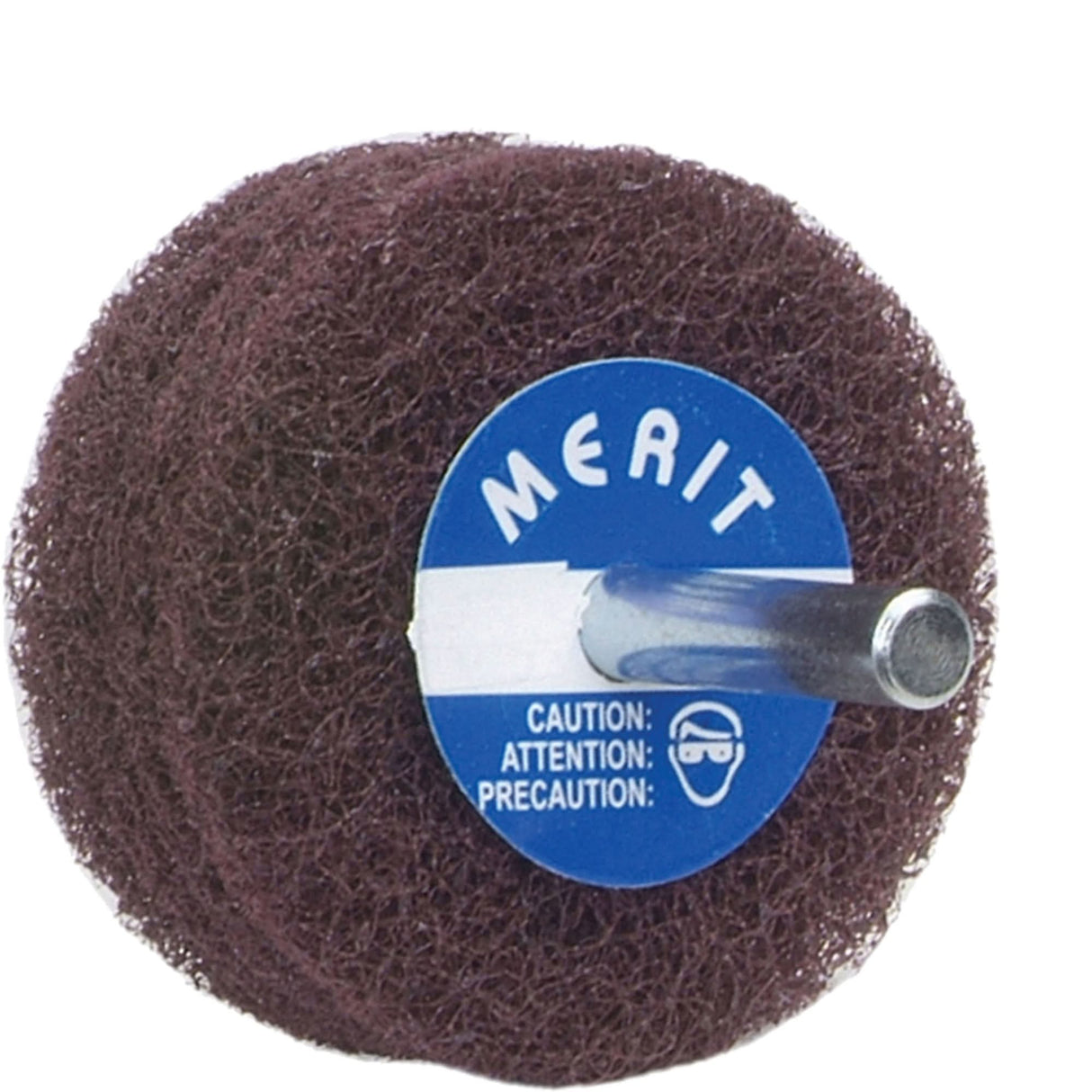 Abrasotex Non-Woven Disc Wheel, 4" Dia., Medium Grit, Aluminum Oxide