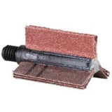 Plain Flap B-420 Bore Polisher, Aluminum Oxide, 80 Grit, 4-1/2" x 1-1/2" x