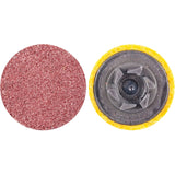 Quick-Change Cloth Disc, 3/4" Dia., 80 Grit, Aluminum Oxide