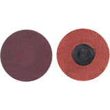 Quick-Change Cloth Disc, 3" Dia., 150 Grit, Aluminum Oxide