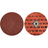 Quick-Change Surface Preparation Disc, 4" Dia., 60 Grit, Aluminum Oxide