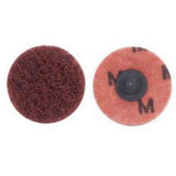 PowerLock® Abrasotex Buffing Disc, 2" Dia., Medium Grit, Aluminum Oxide