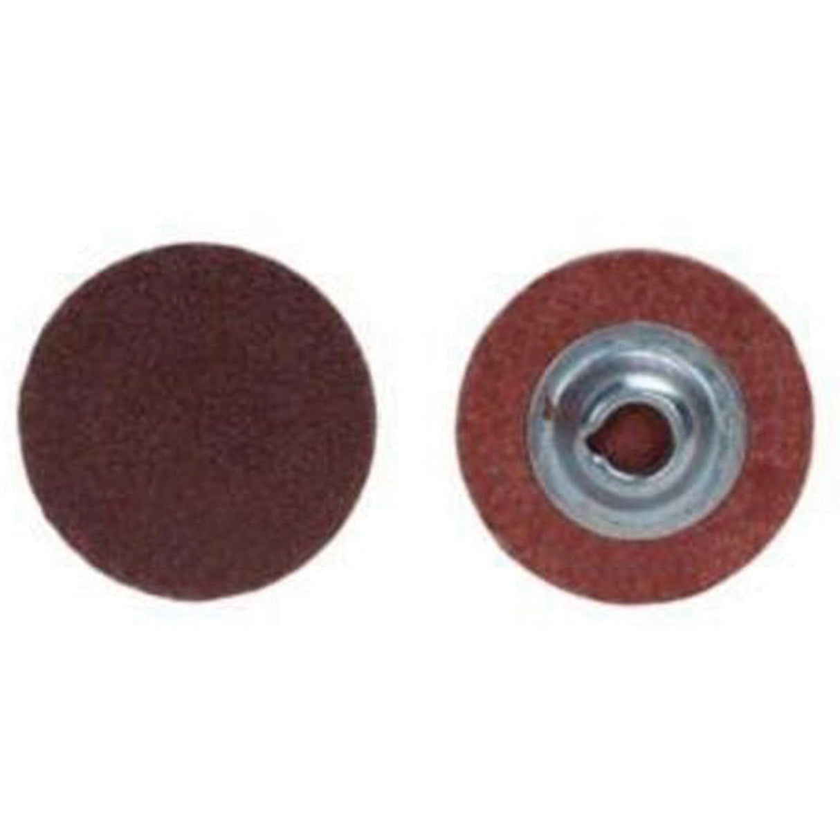 Quick-Change Cloth Disc, 2" Dia., 120 Grit, Aluminum Oxide