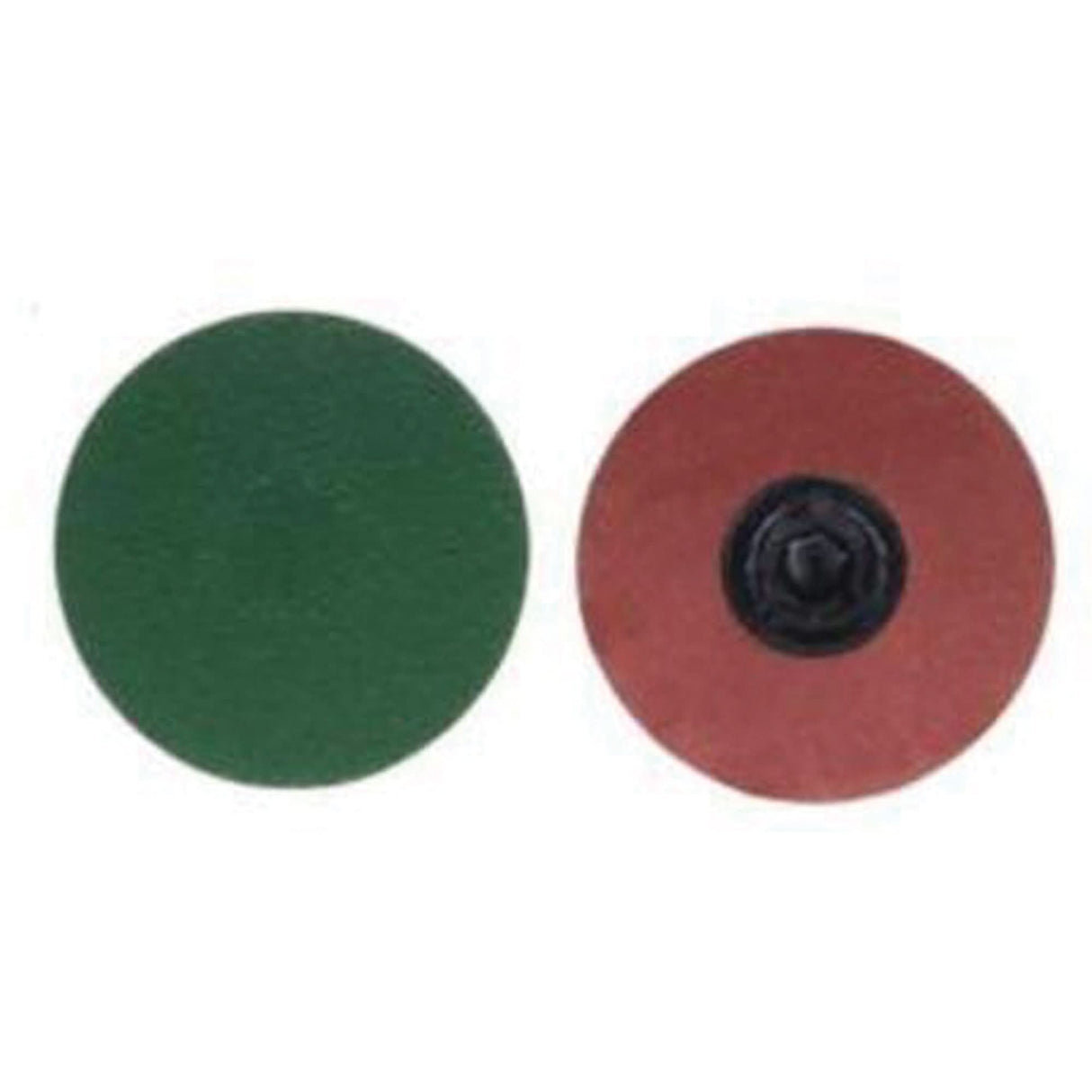 Quick-Change Cloth Disc, 2" Dia., 80 Grit, Zirconium