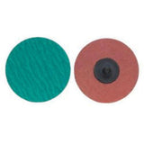 Quick-Change Cloth Disc, 1" Dia., 120 Grit, Zirconium