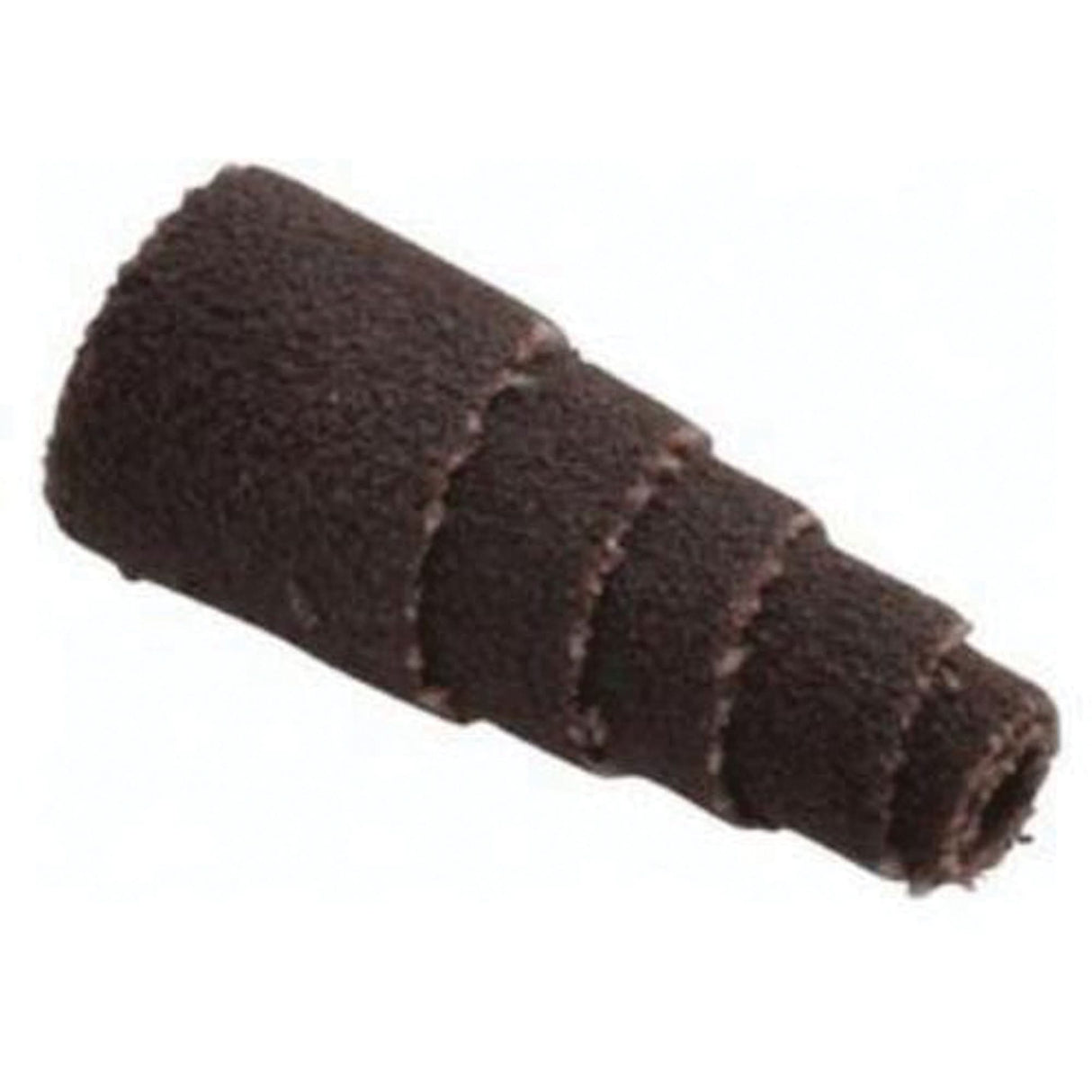 ALO Spiral Cartridge Rolls, 120 Grit, 3/8" Dia., Aluminum Oxide, 1" L, 1/8" Arbor