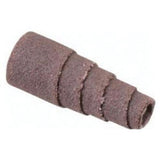 ALO Spiral Cartridge Roll, 180 Grit, 3/8" Dia., Aluminum Oxide, 1" L, 1/8" Arbor