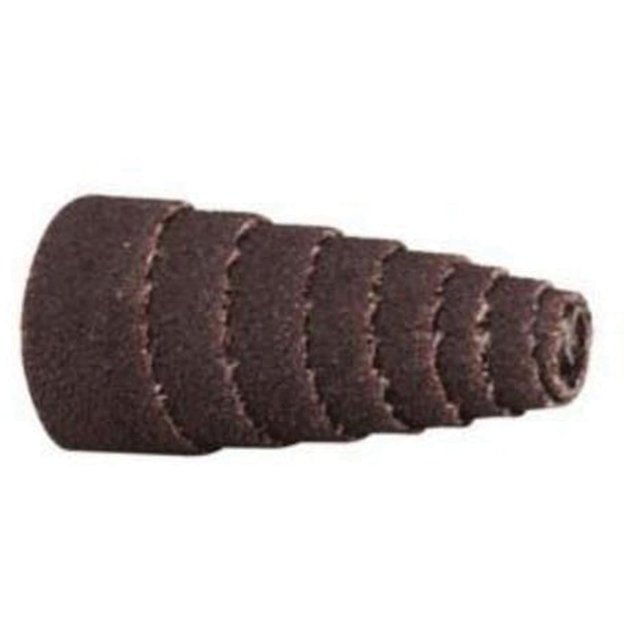 ALO Spiral Cartridge Rolls, 60 Grit, 3/8" Dia., Aluminum Oxide, 1-1/2" L, 1/8" Arbor