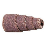 ALO Spiral Cartridge Rolls, 60 Grit, 1/2" Dia., Aluminum Oxide, 1" L, 1/8" Arbor