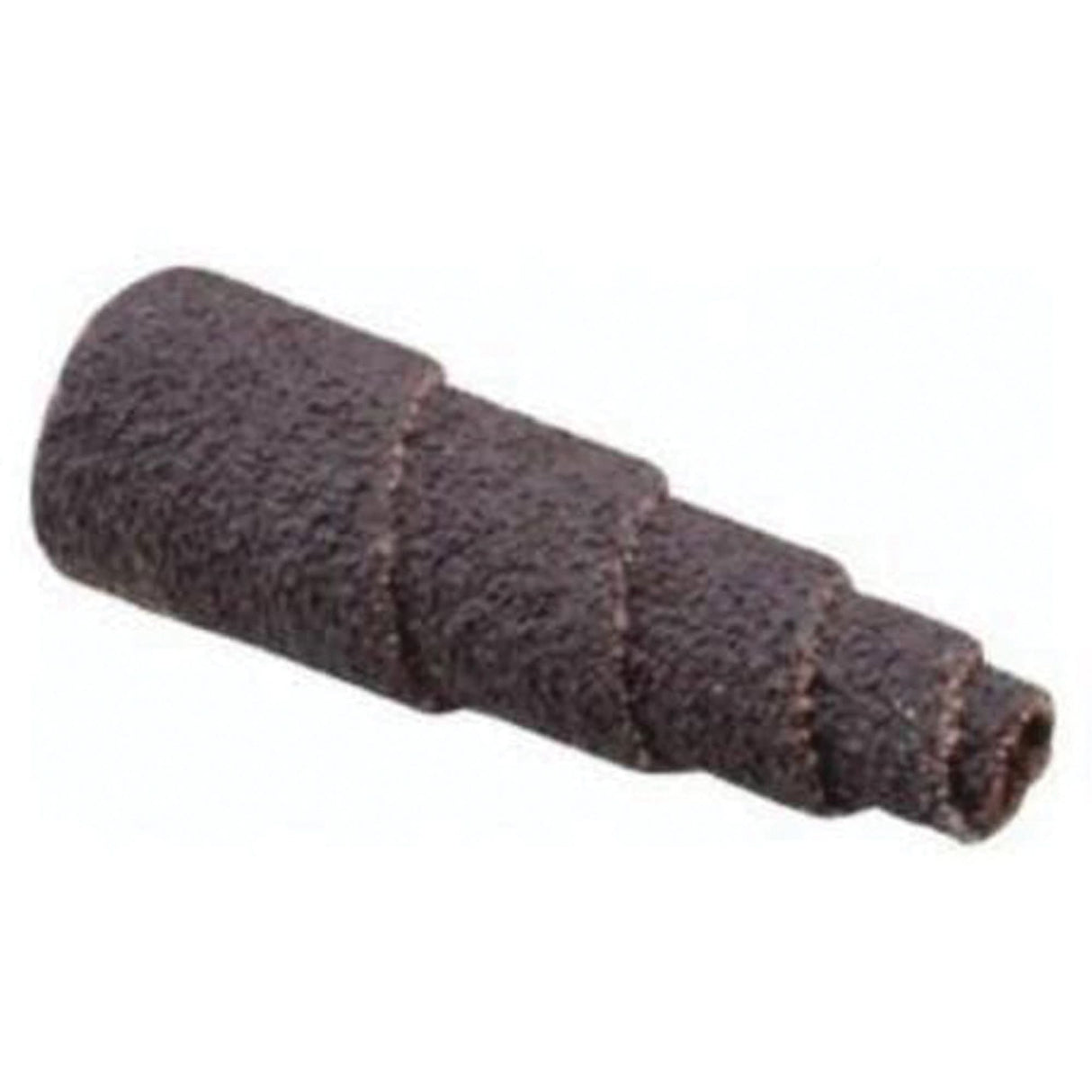ALO Spiral Cartridge Rolls, 60 Grit, 1/2" Dia., Aluminum Oxide, 1-1/2" L, 1/8" Arbor