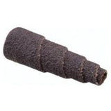 ALO Spiral Cartridge Rolls, 60 Grit, 1/2" Dia., Aluminum Oxide, 1-1/2" L, 1/8" Arbor