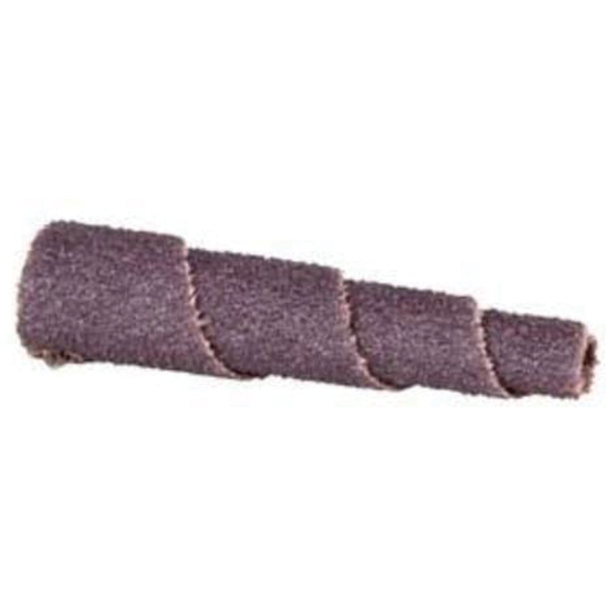 ALO Spiral Cartridge Roll, 80 Grit, 1" Dia., Aluminum Oxide, 2" L, 3/16" Arbor