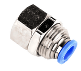 Bulkhead Union 1/2" Tube x 3/8" NPT Push to Connect - Brass