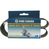 Sanding Belt, 1" W x 30" L, 80 Grit