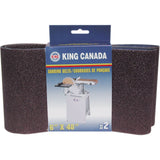 Wood Sanding Belt Kit, 6" W x 48" L, 100 Grit
