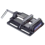 Drill Press Vise, 3" Jaw Width, 0" Throat Depth, Bench Mount Base