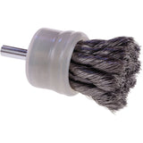 Scuf-Guard Coated Brushes, 1" Dia., 0.006 Wire Dia.
