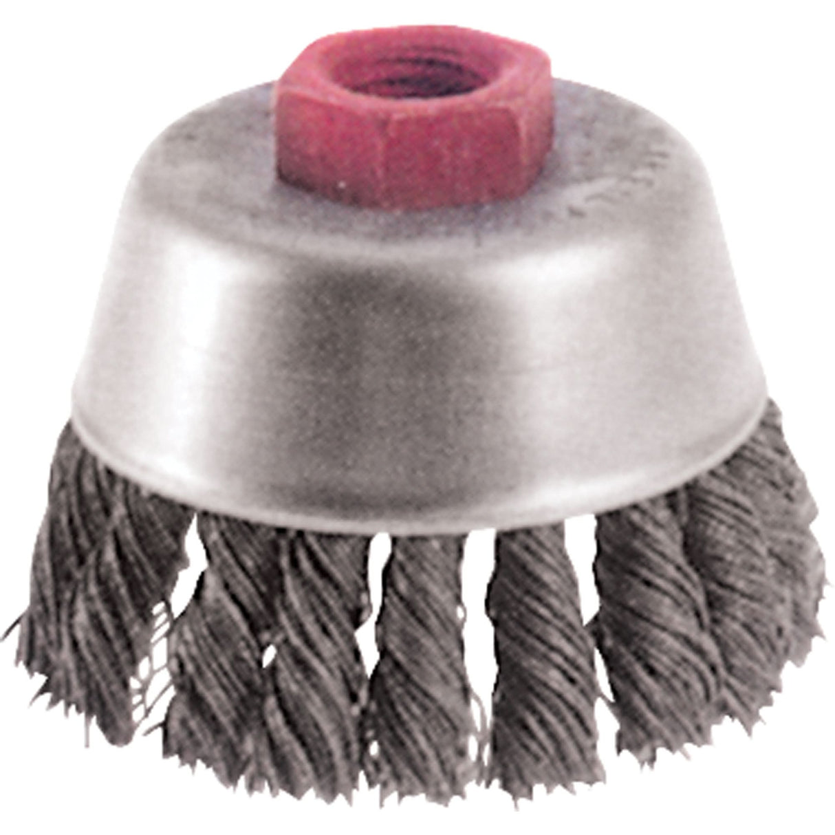 Knot Wire Cup Brushes - High Speed Small Grinder, 2-3/4" Dia. x M10x1.5 Arbor