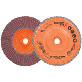 Enduro-Flex™ Flap Disc, 5" x 5/8"-11, Type 27, 40 Grit, Zirconia Alumina
