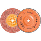 Enduro-Flex™ Flap Disc, 6" x 5/8"-11, Type 27, 40 Grit, Zirconia Alumina
