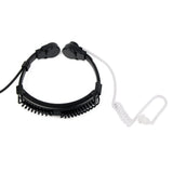 Microphone de gorge réglable et oreillette à tube acoustique Retevis ETK002 Premium (K1 2 broches)