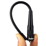 Antenne de remplacement flexible Retevis RHD-701 bibande (SMA-femelle)