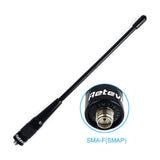 Antenne de remplacement flexible Retevis RHD-701 bibande (SMA-femelle)