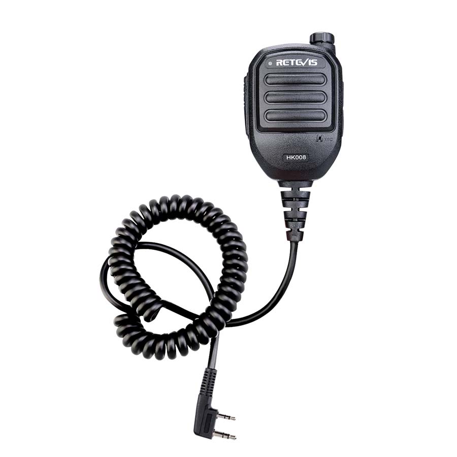 Microphone haut-parleur amplifié actif Retevis HK008 (Kenwood 2 broches)