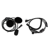 Casque Retevis EHK008 pour moto et sports motorisés (Kenwood 2 broches)
