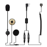 Casque Retevis EHK008 pour moto et sports motorisés (Kenwood 2 broches)