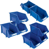 Stack & Hang Bin, 7-7/8" W x 7" H x 17-11/16" D, Yellow