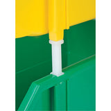 Stack & Hang Bin, 5-7/8" W x 4-11/16" H x 9-13/16" D, Yellow