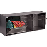 Tip-Out Bins Modular Storage System, 23-5/8" W x 7-3/4" D x 9-1/2" H, 3 Drawers