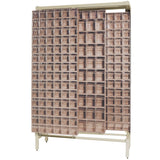 Free-Standing Tip-Out Bins Slider System, 48" W x 18" D x 77" H, 303 Drawers
