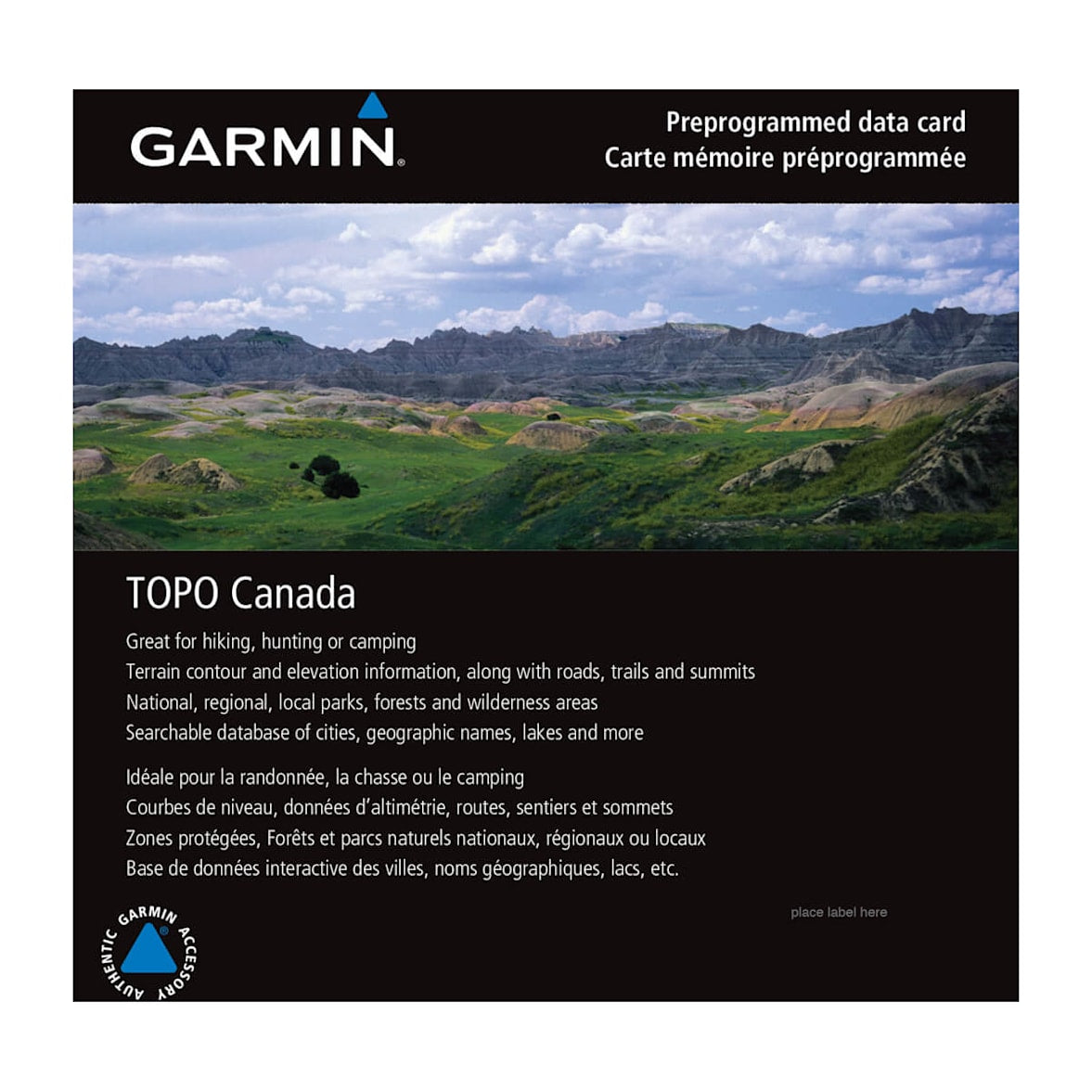 TOPO Canada All of Canada | microSD™/SD™