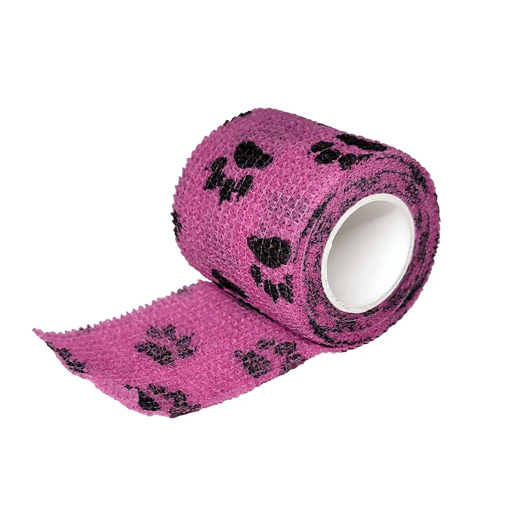 Cohesive Bandage, Veterinarian Wrap, 2" x 5 YD, Self-Adhering Wrap Bandage