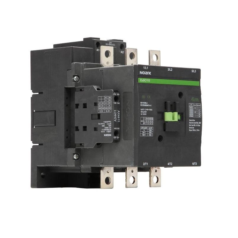 Contactor Non-Reversing (FVNR) 24Vac/dc 115A 3NO+2NO+2NC | Ex9C115E22B