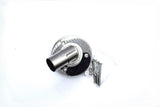 Stainless Steel Thru Hull Fitting, 24 mm, 90° Base, Angled Connector, with Screws