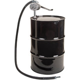 Rotary Lobe Type Drum Pump, Aluminum/Steel, Fits 55 Gal., 1 liter per revolution