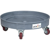 Leak Containment Drum Dolly, 24.25" dia. X 7.625" H, 1.5 US Gal. Spill Cap.