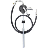 Rotary Drum Pump, Cast Iron, Fits 15-55 Gal., 10 gallons per minute