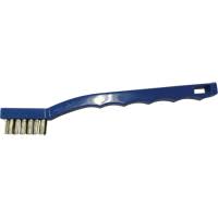 Felton, Small Cleaning Scratch Brushes, Brass, 3 x 7 Wire Rows, 7-3/4" Long